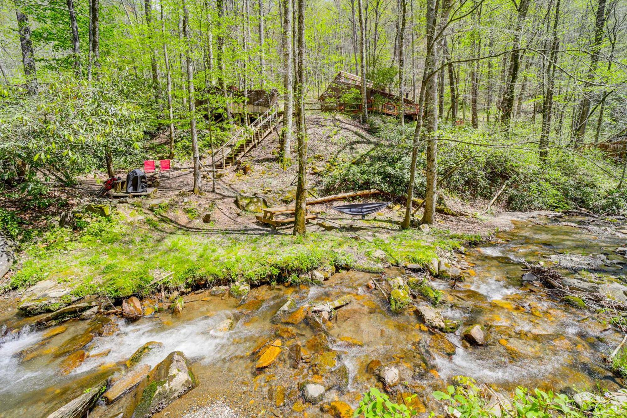Creekside Whittier Cabin With Fire Pit Near Hiking! Екстериор снимка